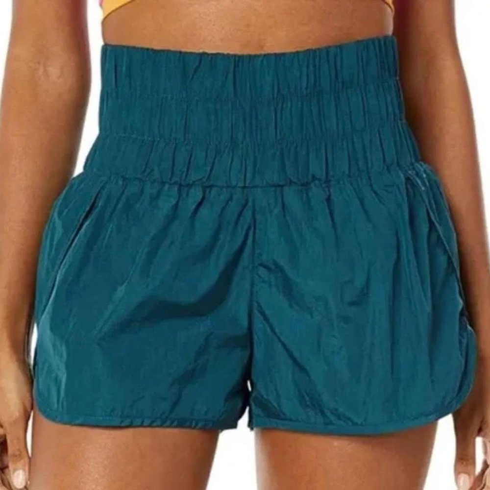 Free People Movement The Way Home Shorts size Medium Teal